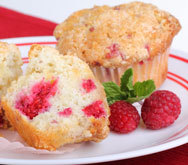Raspberry & Cinnamon Muffins - Scottish Slimmers