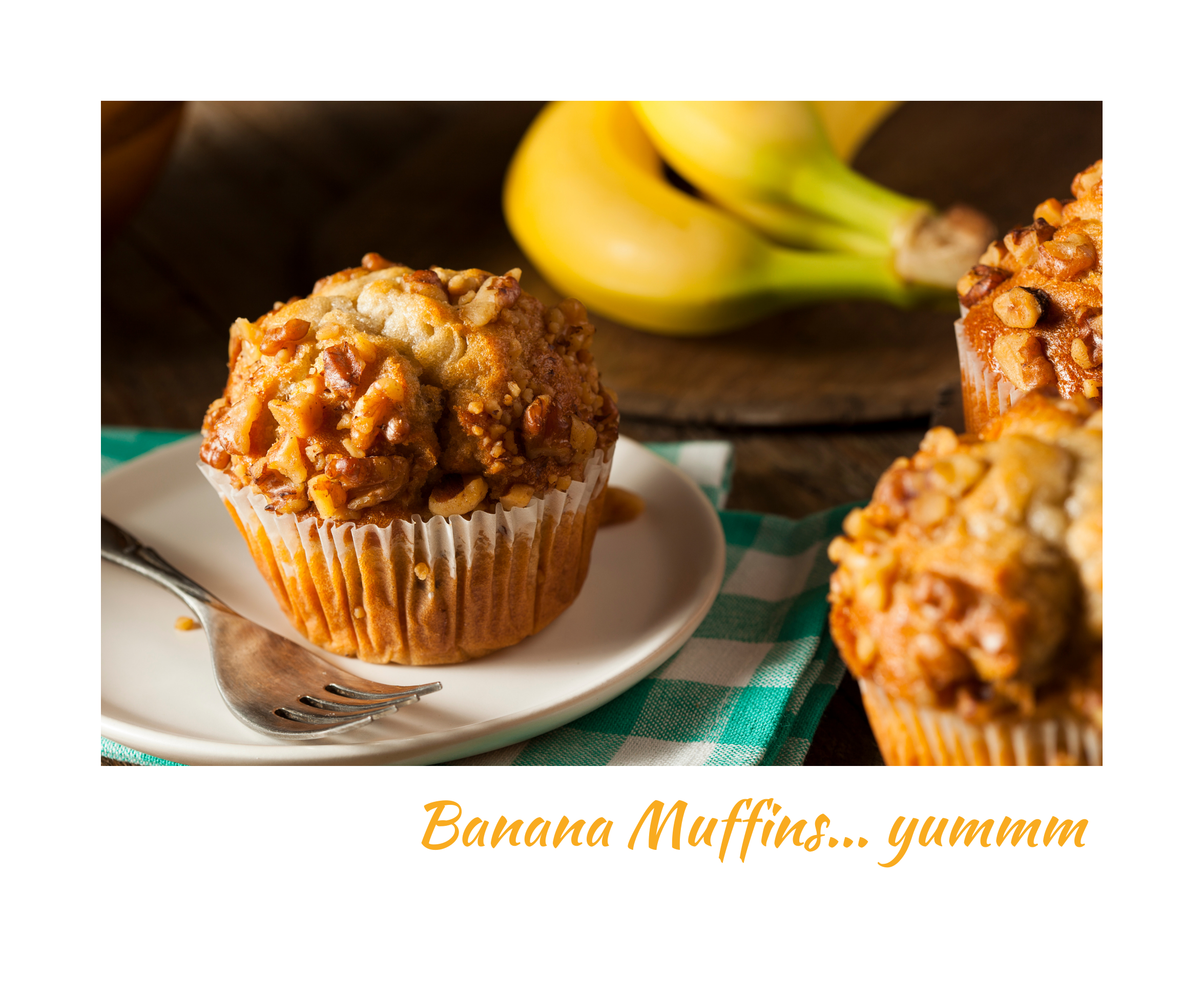 Banana Muffins - Scottish Slimmers