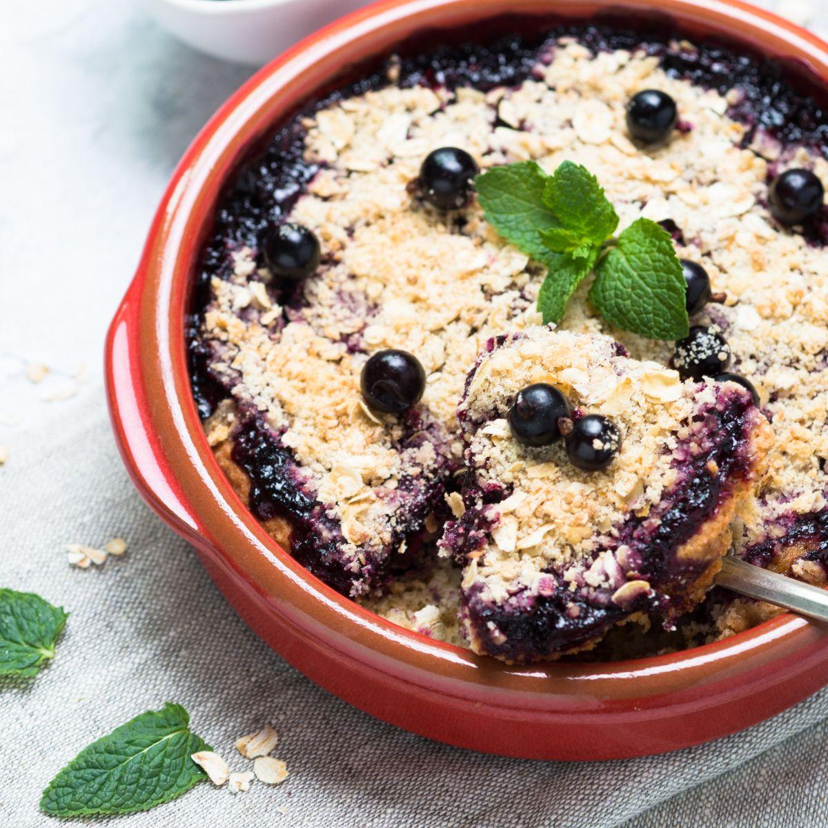 Black Forest Crumble - Scottish Slimmers