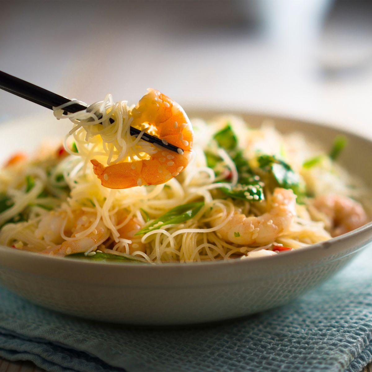 Thai Prawn Noodles - Scottish Slimmers