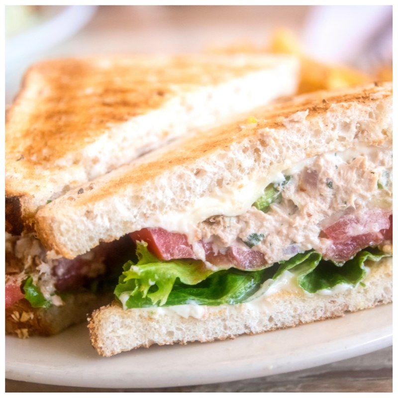 Tuna Melt Toasties - Scottish Slimmers