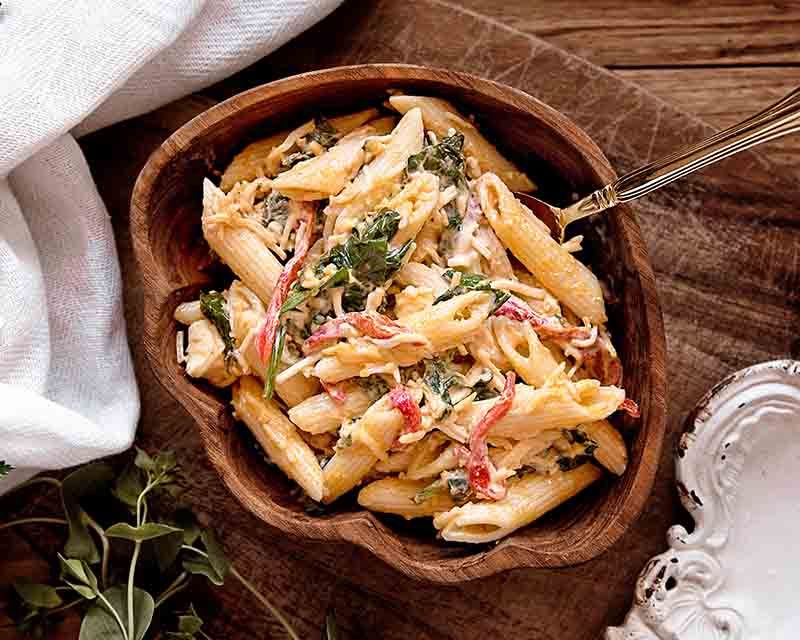 Mediterranean Pasta Bake - Scottish Slimmers