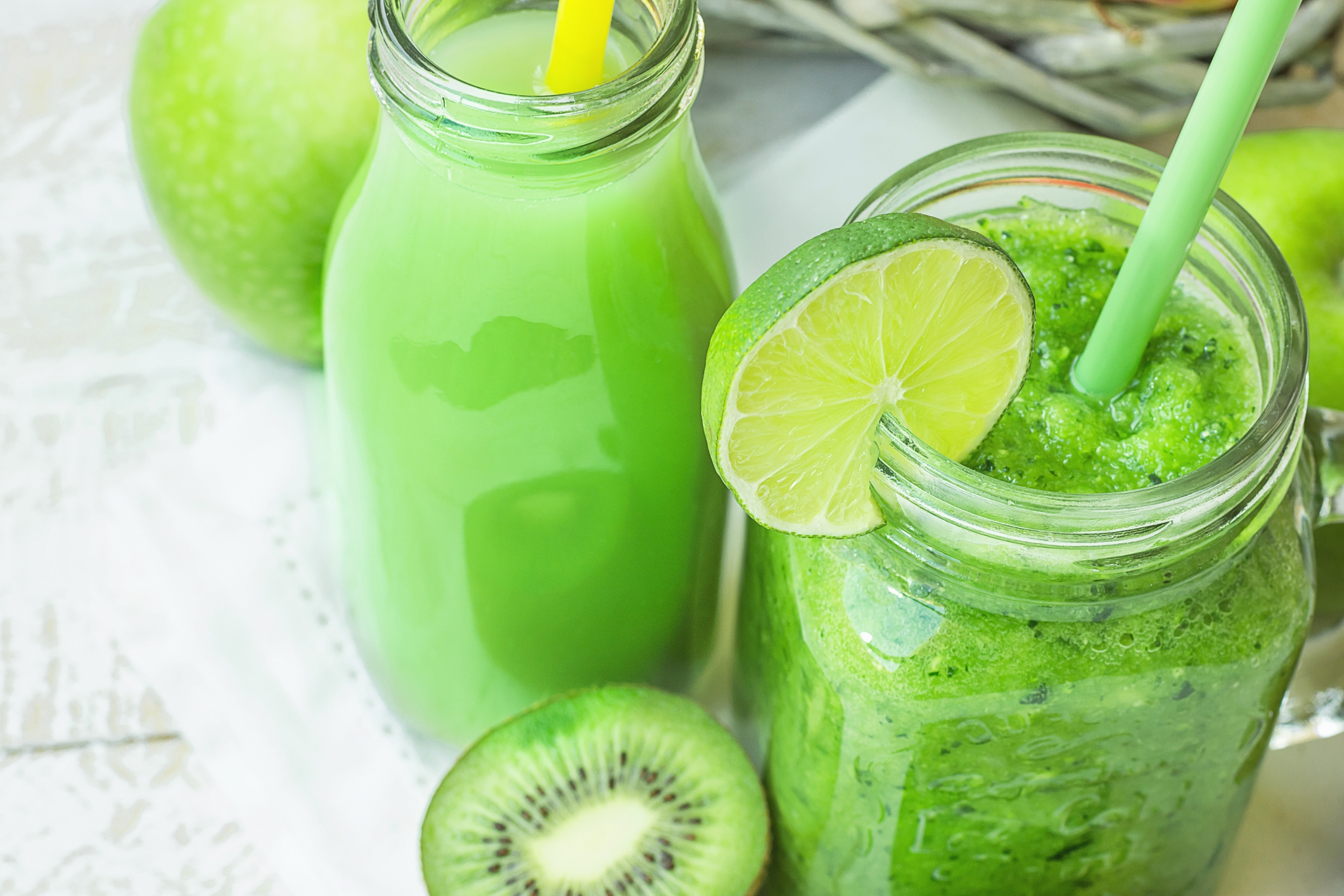 Spinach & Kiwi Smoothie Scottish Slimmers