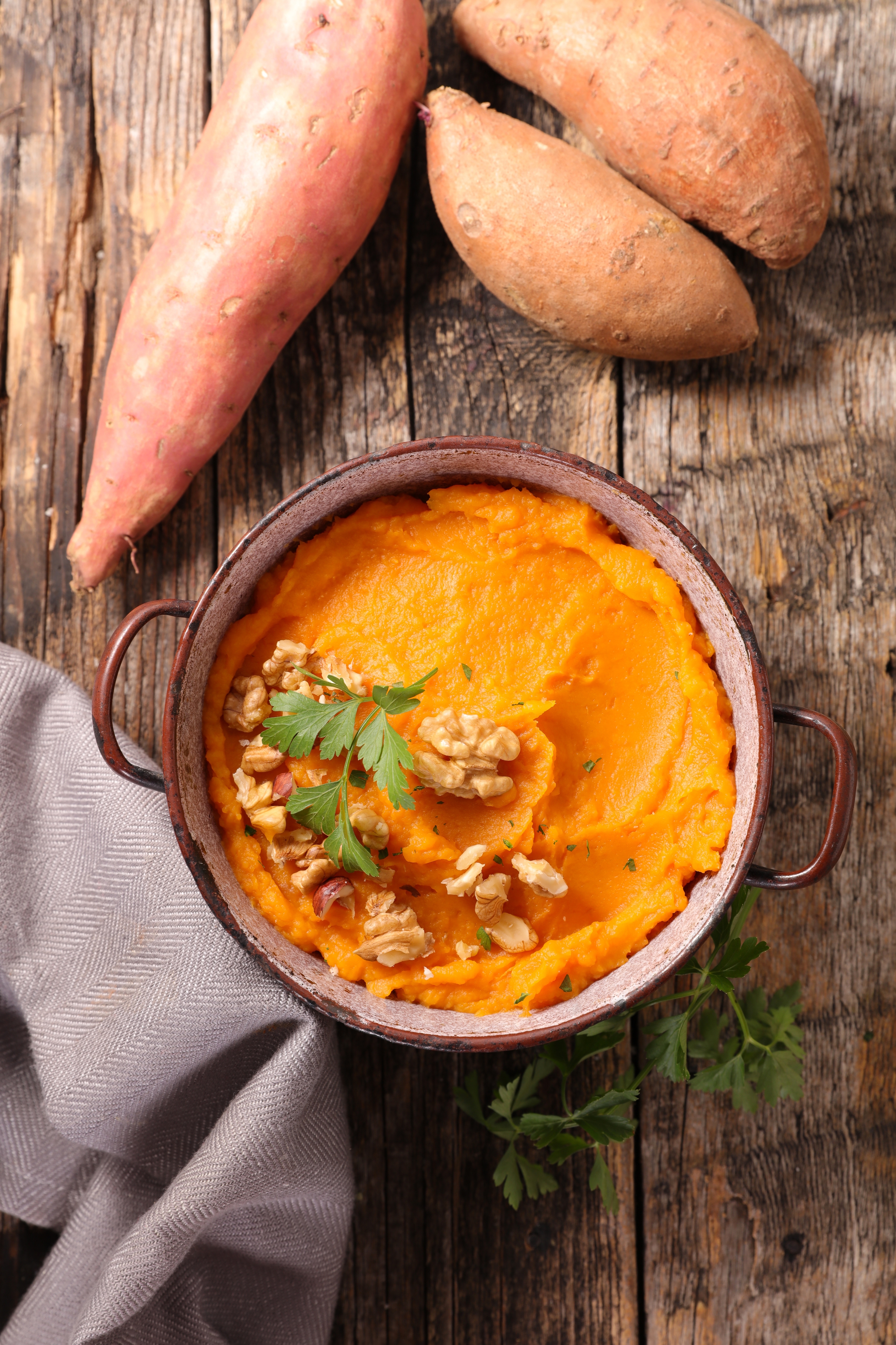 Vegan sweet potato shepherd's pie - Scottish Slimmers