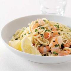 Shrimp Scampi with Lemon Linguine - Scottish Slimmers