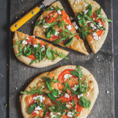 Tandoori Naan Bread Pizzas - Scottish Slimmers