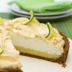 Key Lime Pie on a plate