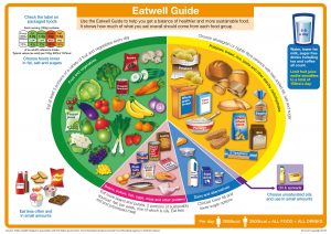 Eatwell Guide from the NHS Website